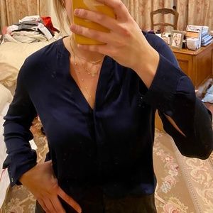 Silk Long Sleeve Blouse